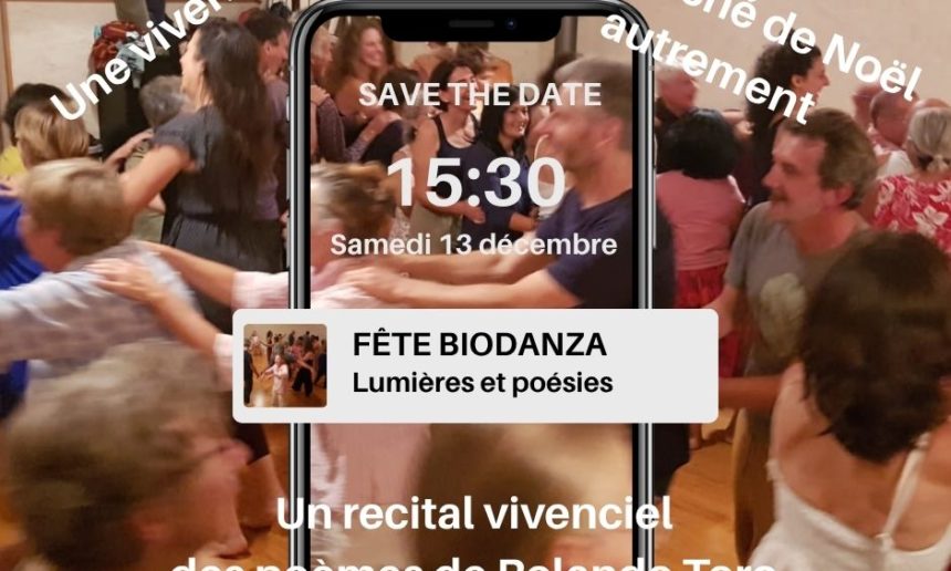Fête de la Biodanza le 13 décembre à Genève