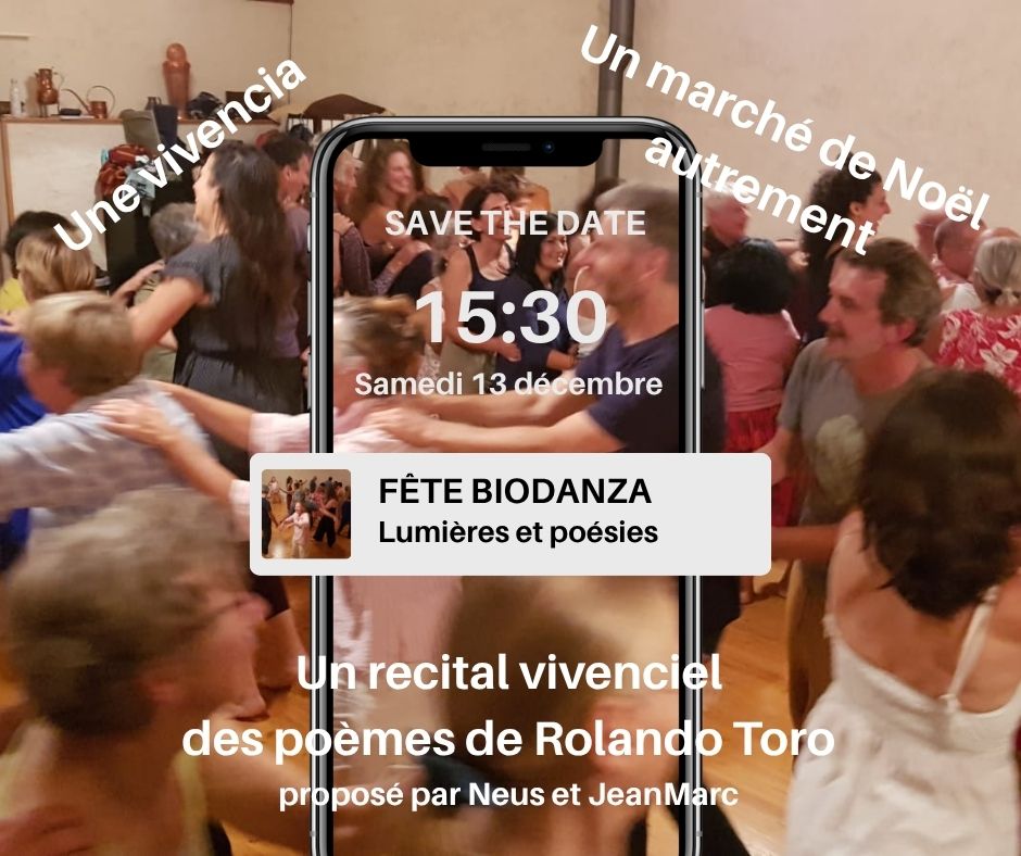 Fête de la Biodanza le 13 décembre à Genève Fête de la Biodanza le 13 décembre à Genève